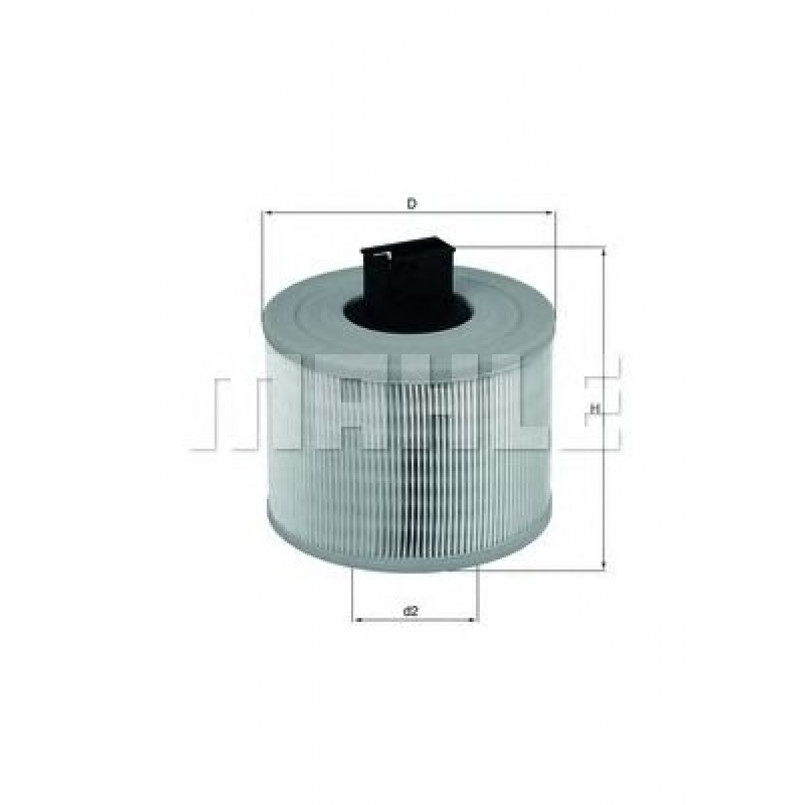 LX1035 Фільтр повітря (MAHLE)