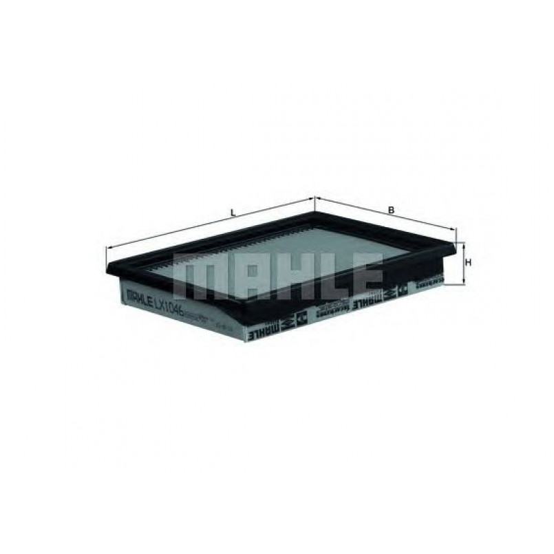 LX1046 Фільтр повітря (MAHLE)