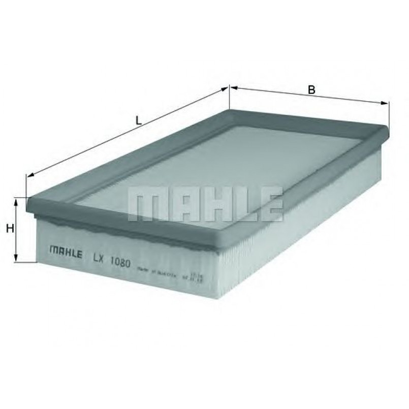 LX1080 Фільтр повітря (MAHLE)