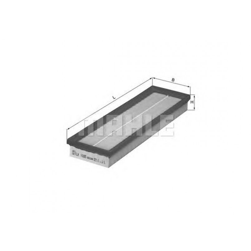 LX1085 Фільтр повітря (MAHLE)