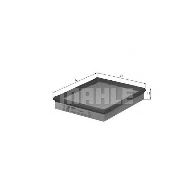 LX119 Фільтр повітря (MAHLE)