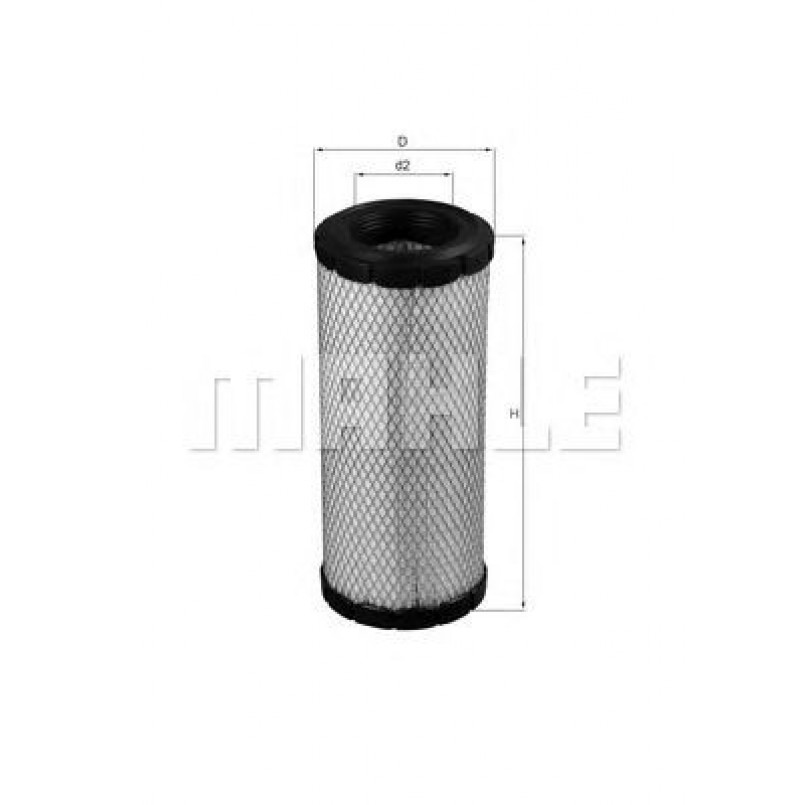 LX1241 Фільтр повітря (MAHLE)