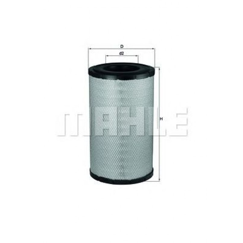 LX1243 Фільтр повітря (MAHLE)