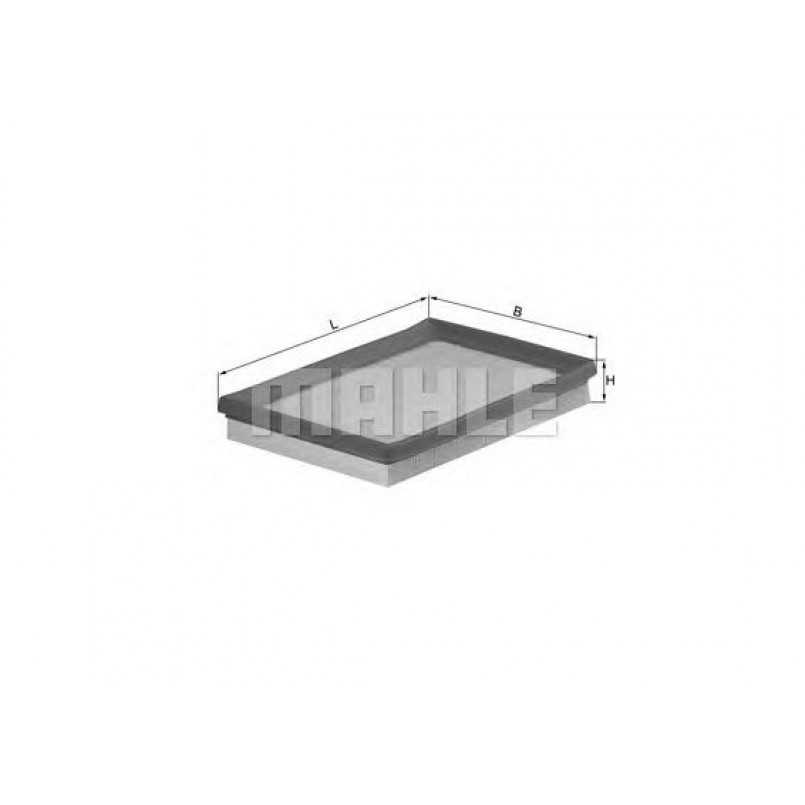 LX1259 Фільтр повітря (MAHLE)
