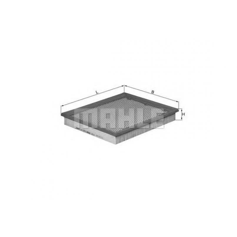 LX1272 Фільтр повітря (MAHLE)