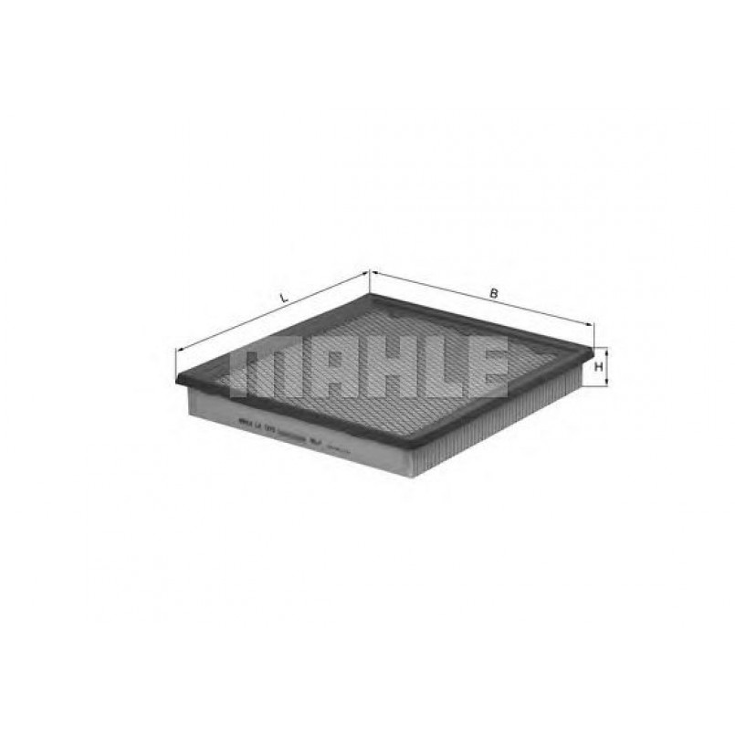 LX1273 Фільтр повітря (MAHLE)