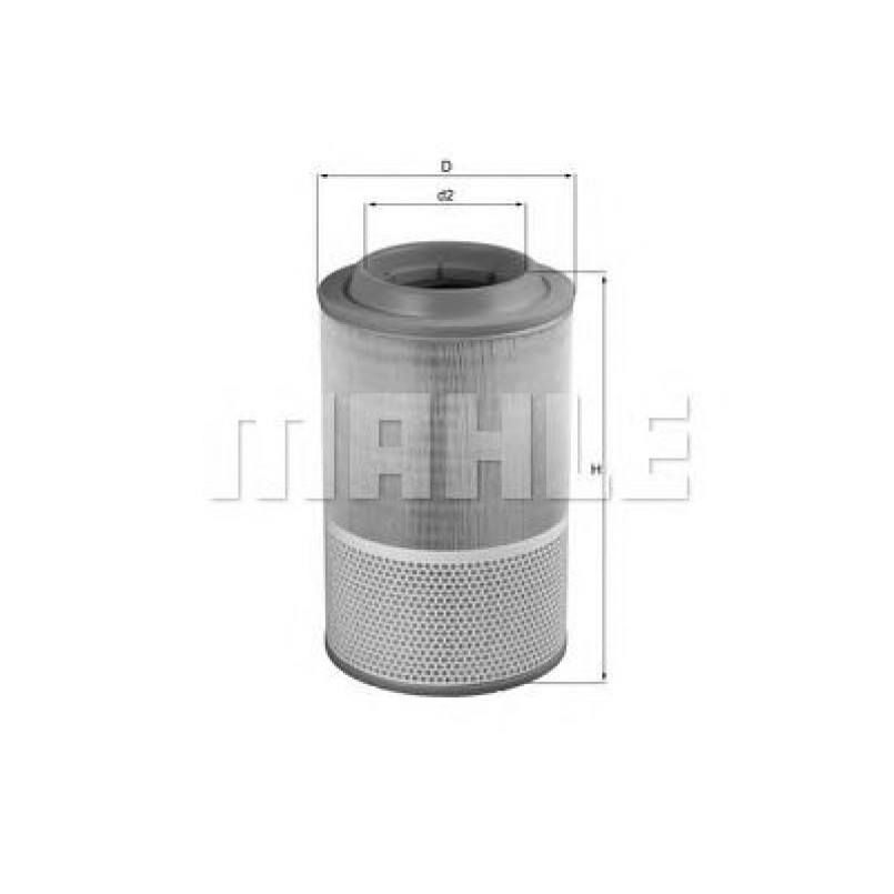LX1276 Фільтр повітря (MAHLE)