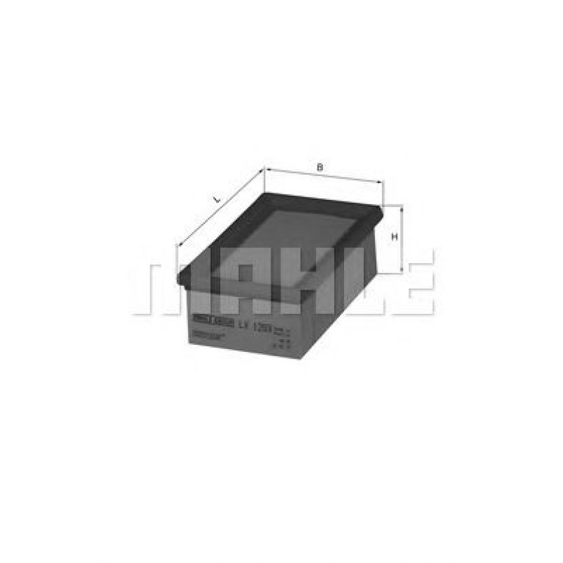 LX1293 Фільтр повітря (MAHLE)