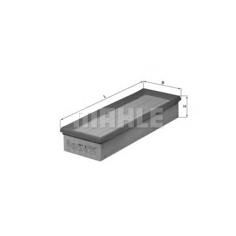 LX143 Фільтр повітря (MAHLE)