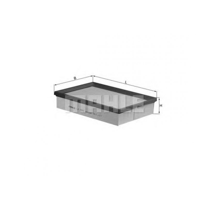 LX1570 Фільтр повітря (MAHLE)