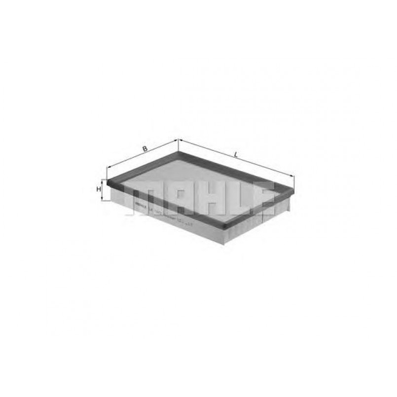 LX1572 Фільтр повітря (MAHLE)