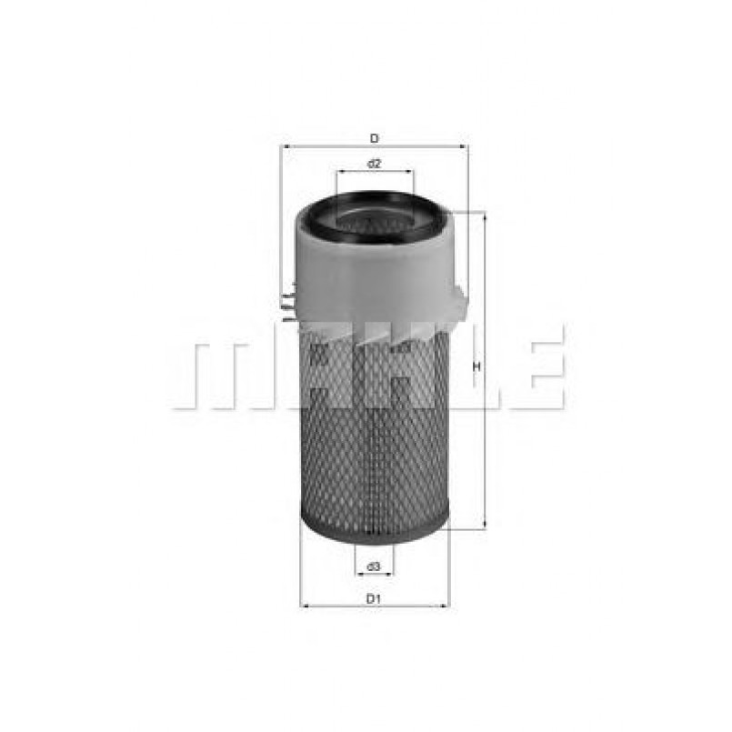 LX16 Фільтр повітря (MAHLE)
