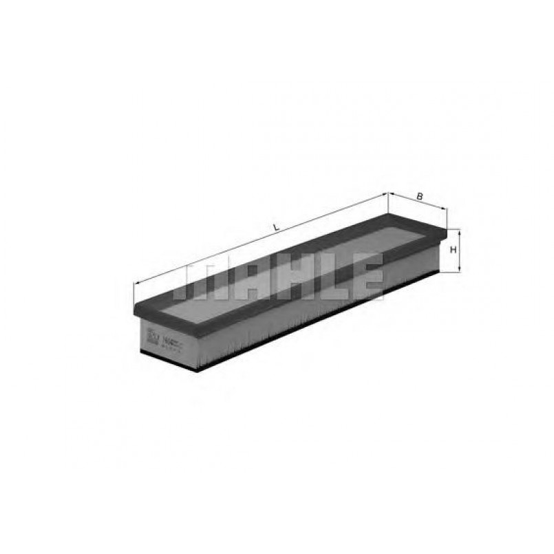 LX1604 Фільтр повітря (MAHLE)