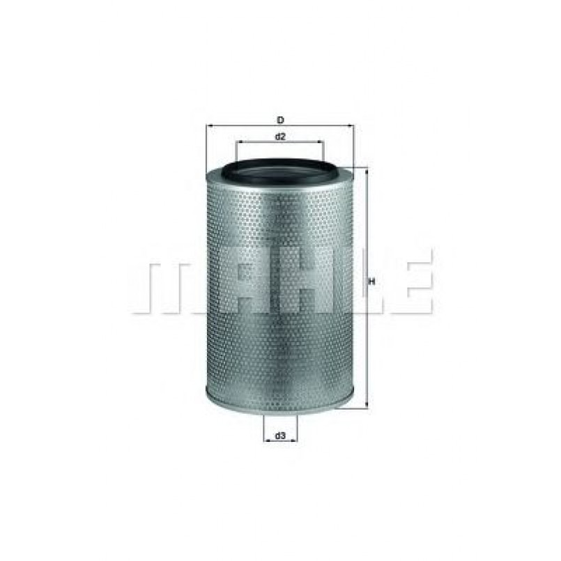 LX1606 Фільтр повітря (MAHLE)