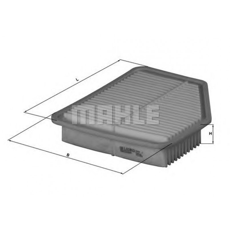 LX1613 Фільтр повітря (MAHLE)