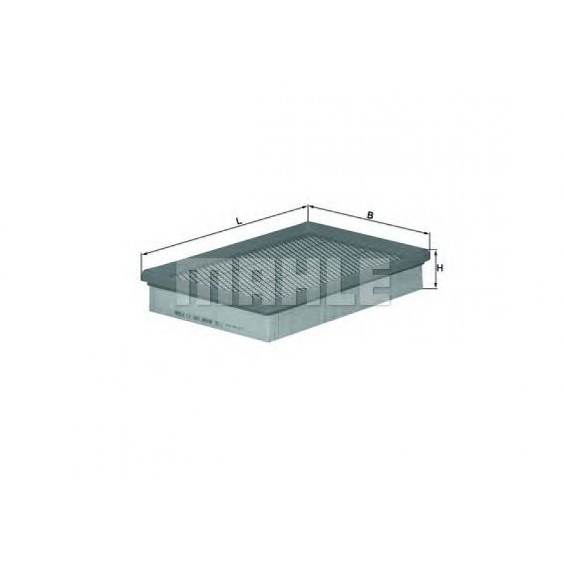 LX1661 Фільтр повітря (MAHLE)