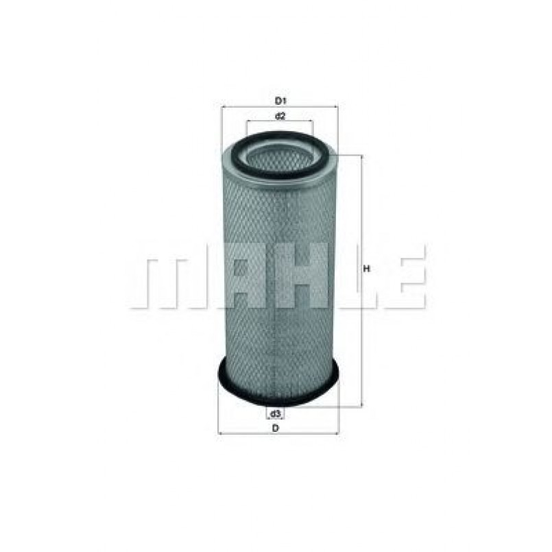 LX1675 Фільтр повітря (MAHLE)