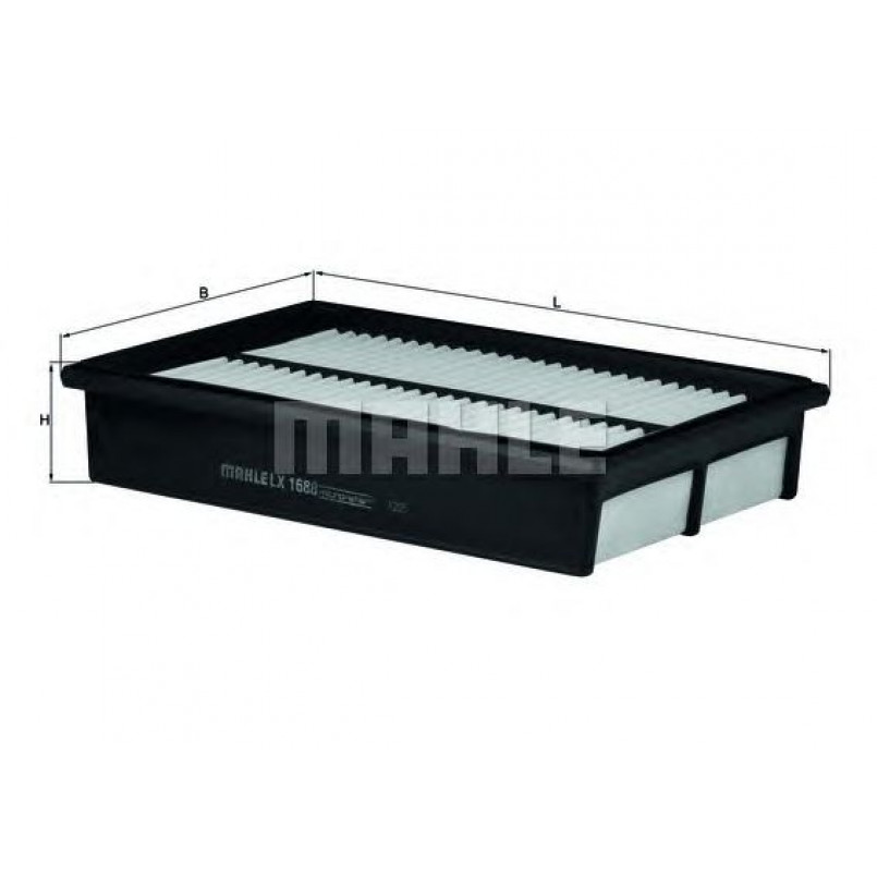 LX1688 Фільтр повітря (MAHLE)