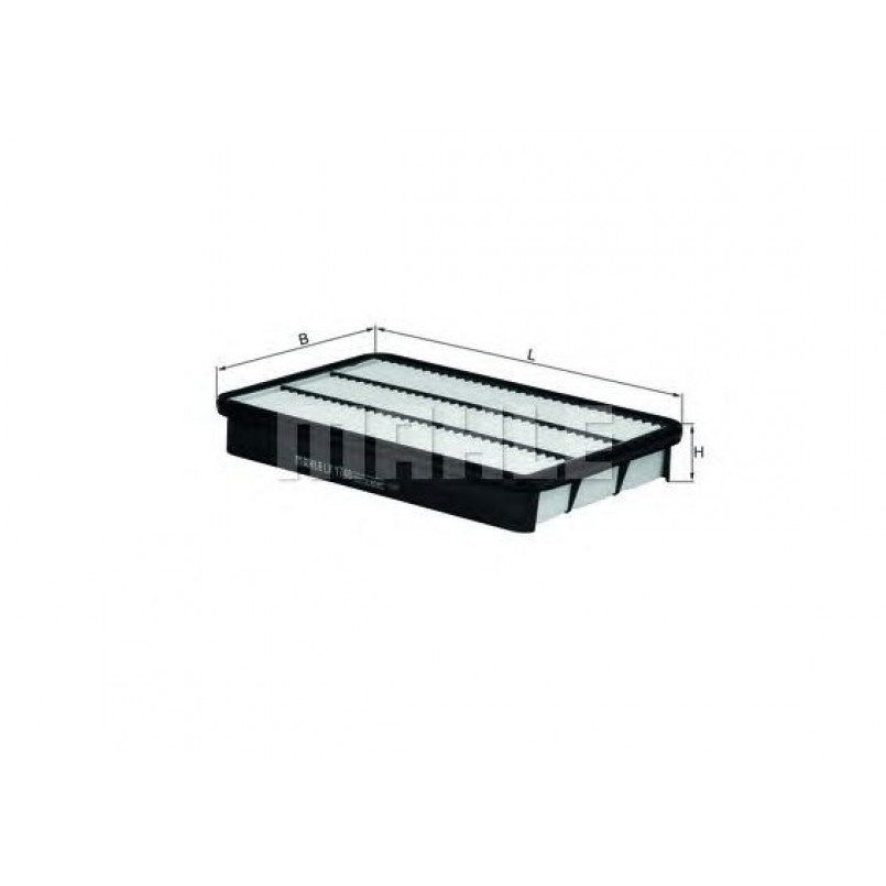 LX1740 Фільтр повітря (MAHLE)