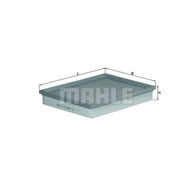 LX1758 Фільтр повітря (MAHLE)