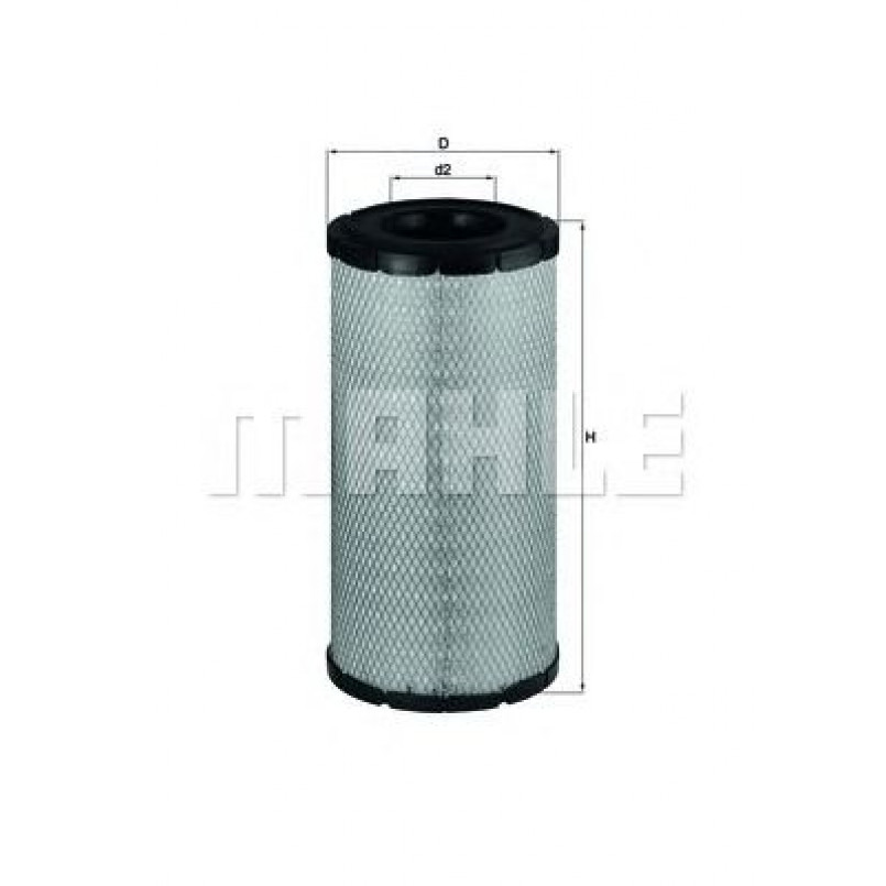 LX1775 Фільтр повітря (MAHLE)