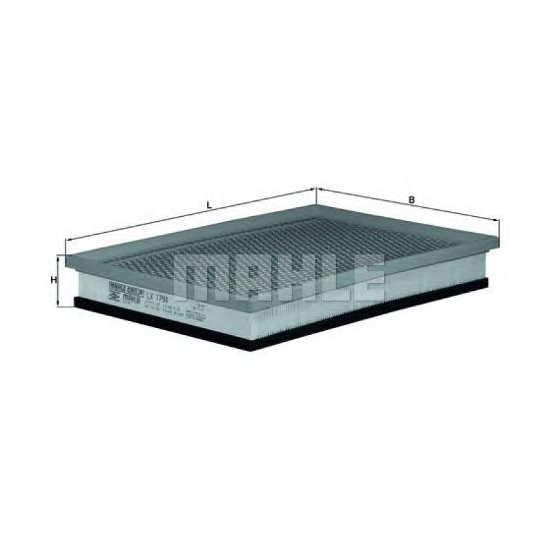 LX1794 Фільтр повітря (MAHLE)