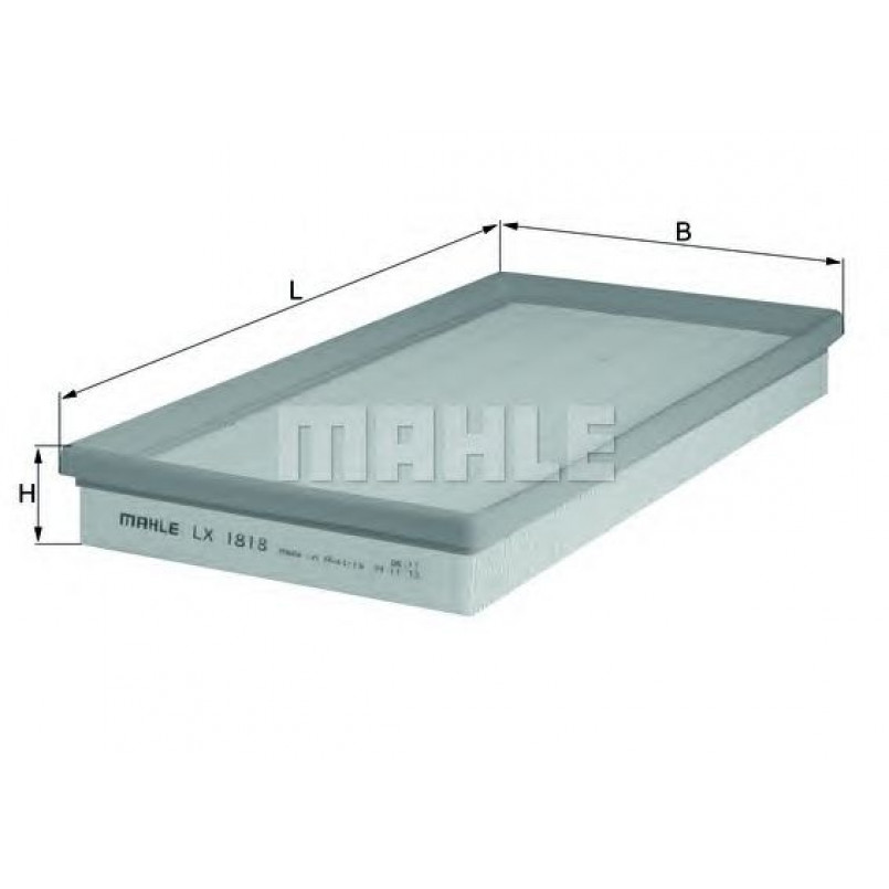 LX1818 Фільтр повітря (MAHLE)