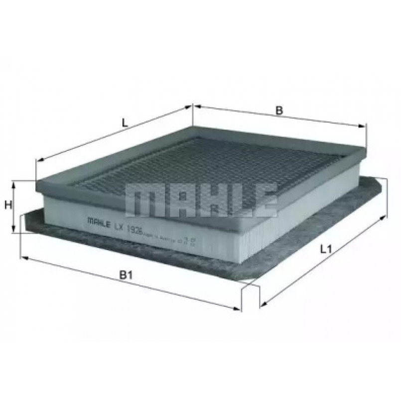 LX1926 Фільтр повітря (MAHLE)