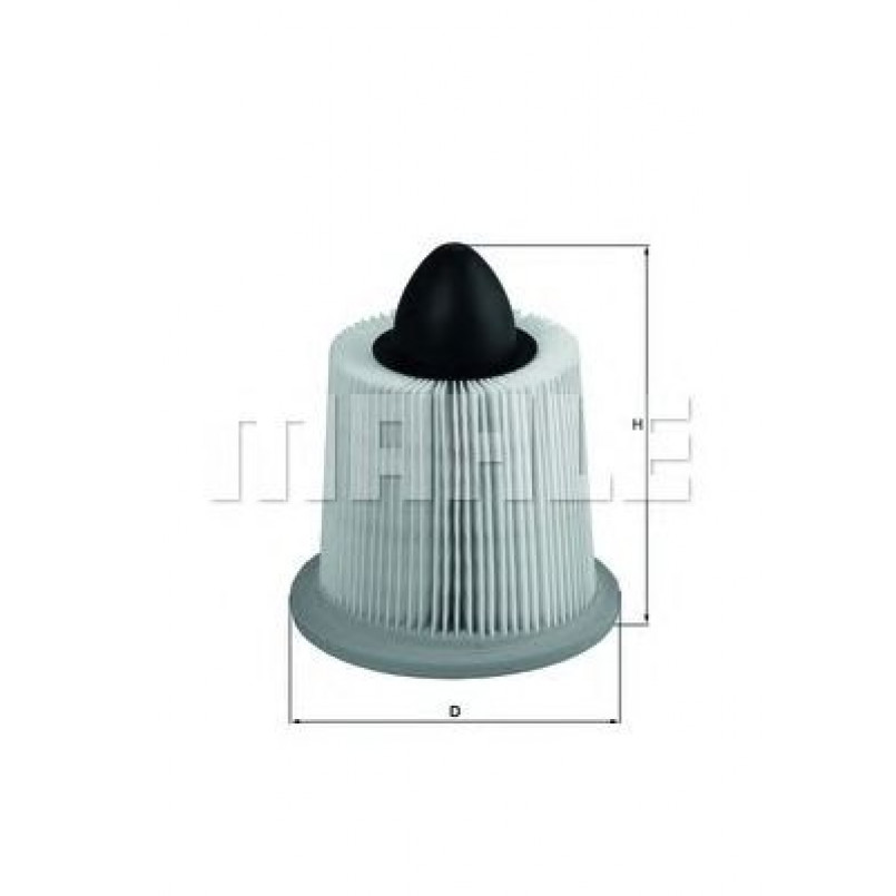 LX1937 Фільтр повітря (MAHLE)