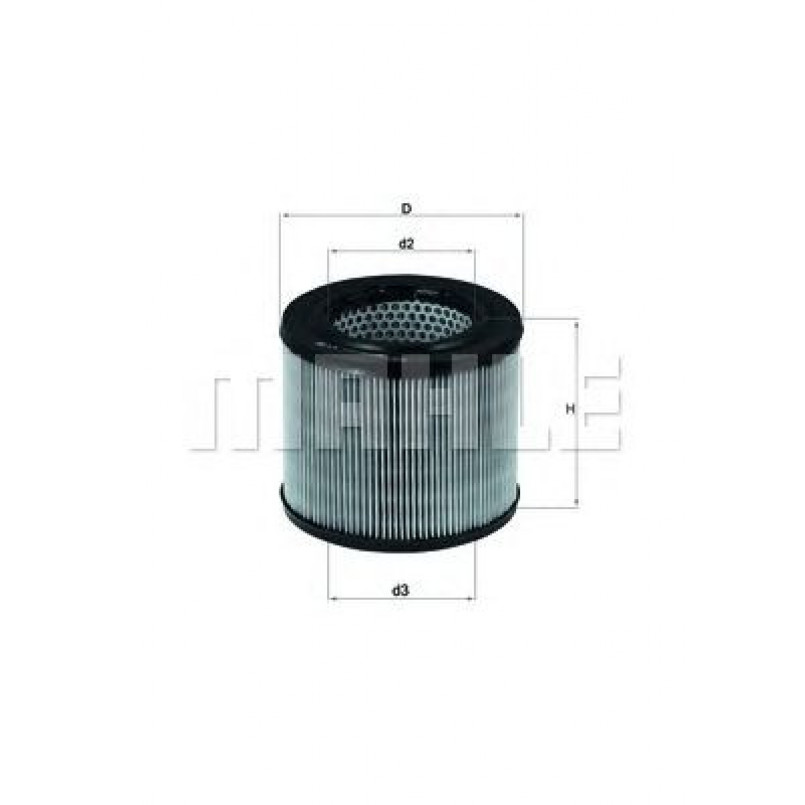 LX194 Фільтр повітря (MAHLE)