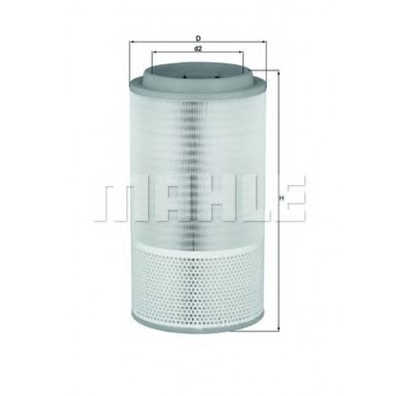 LX1946 Фільтр повітря (MAHLE)