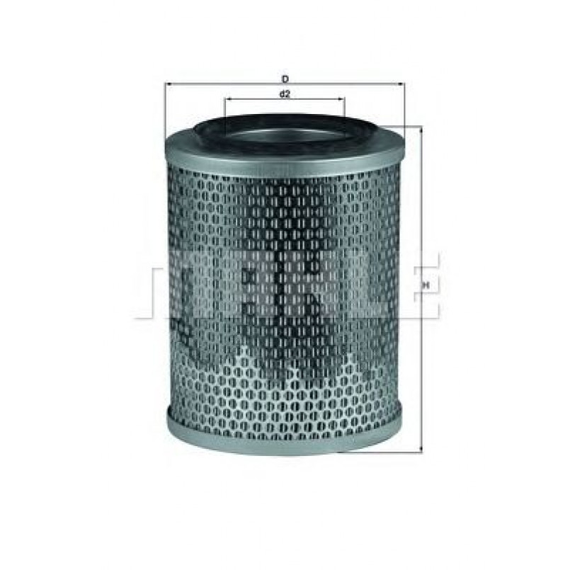 LX196 Фільтр повітря (MAHLE)