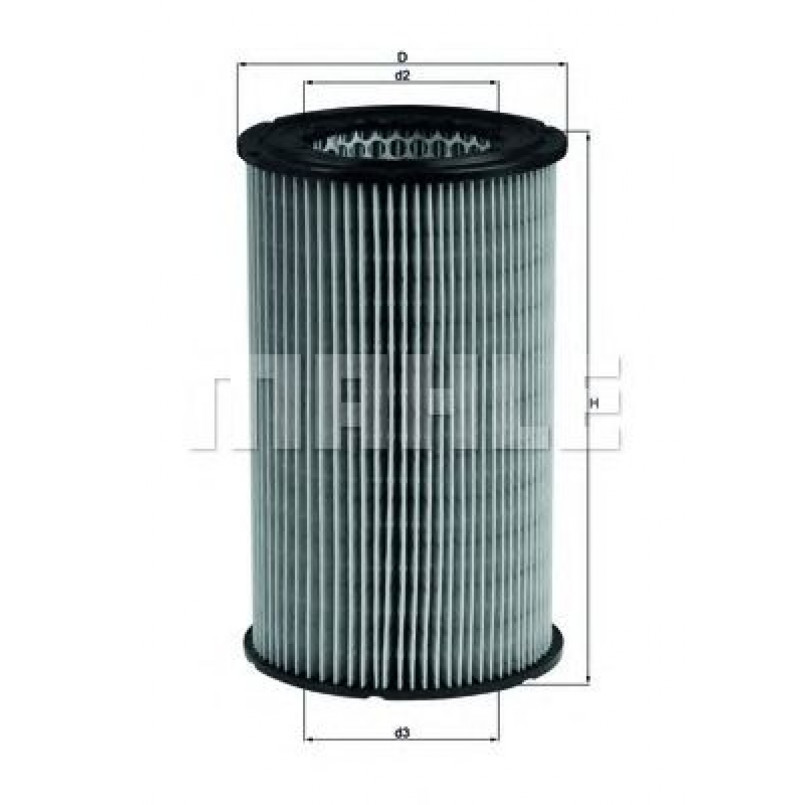 LX199 Фільтр повітря (MAHLE)