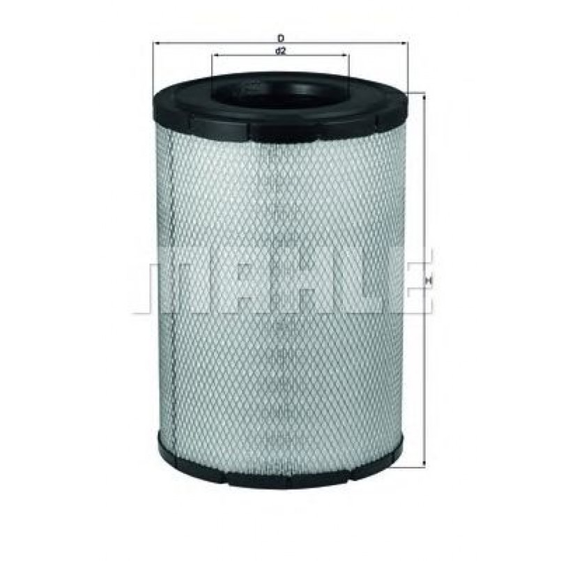 LX2008 Фільтр повітря (MAHLE)