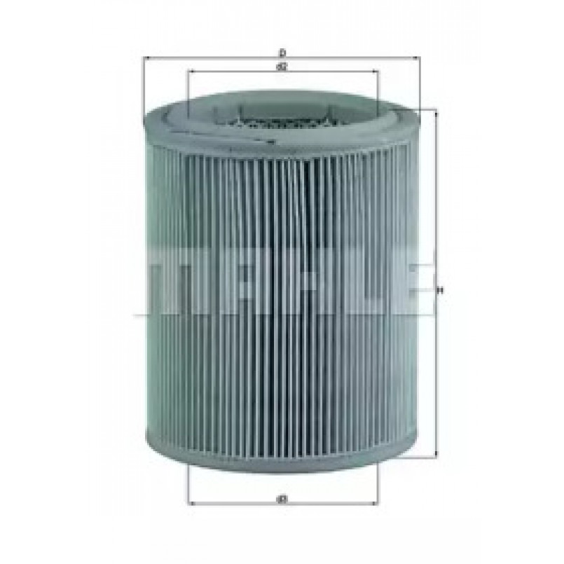 LX279 Фільтр повітря (MAHLE)