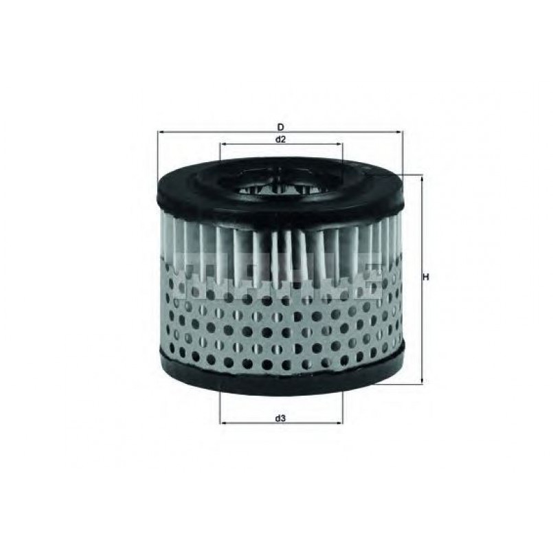 LX281 Фільтр повітря (MAHLE)