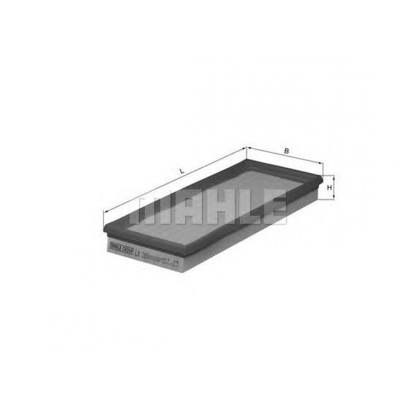 LX285 Фільтр повітря (MAHLE)