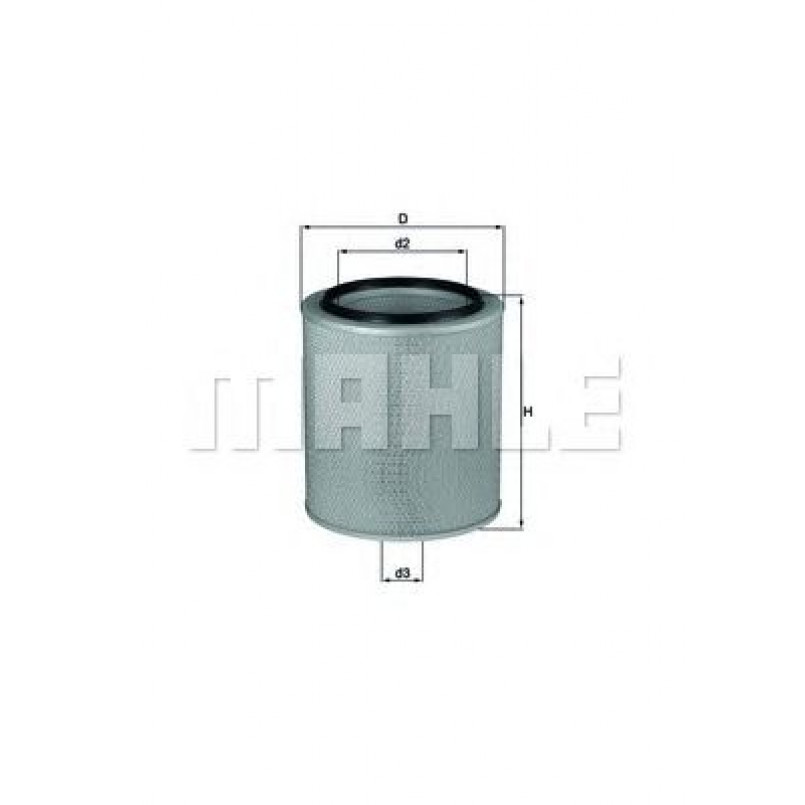 LX299 Фільтр повітря (MAHLE)
