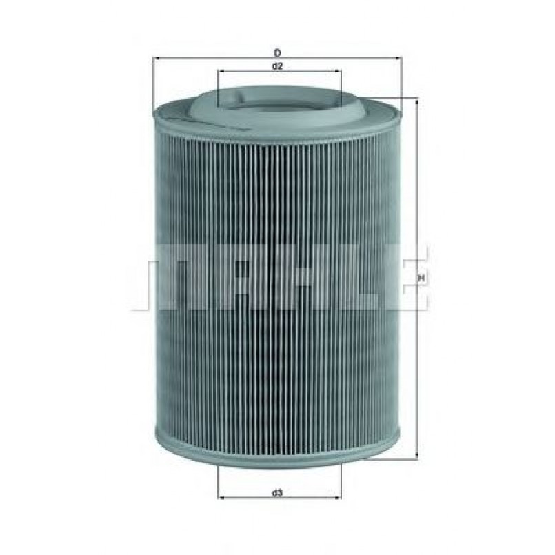 LX314 Фільтр повітря (MAHLE)