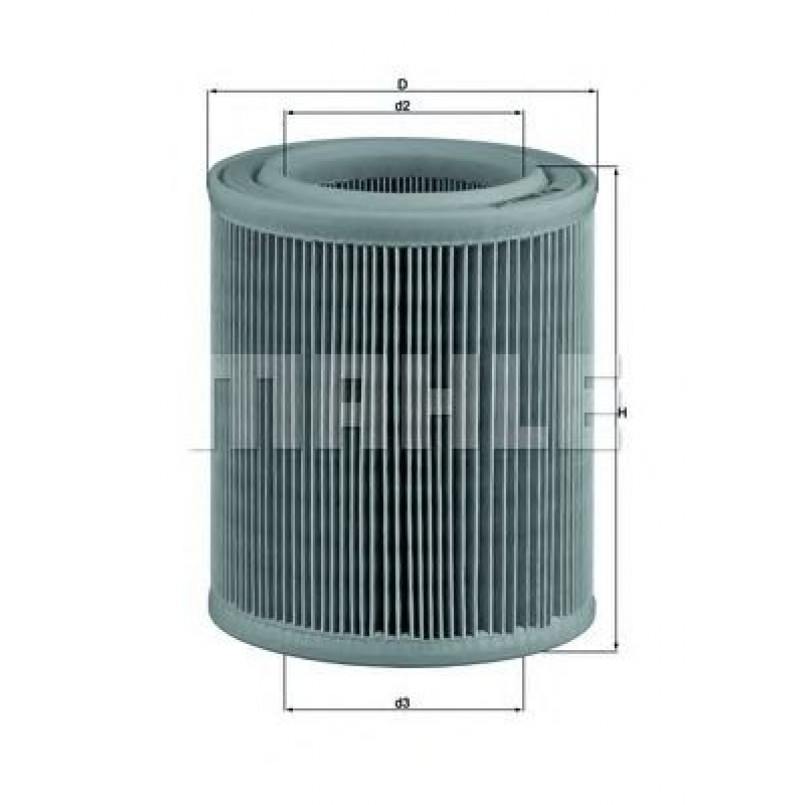 LX329 Фільтр повітря (MAHLE)