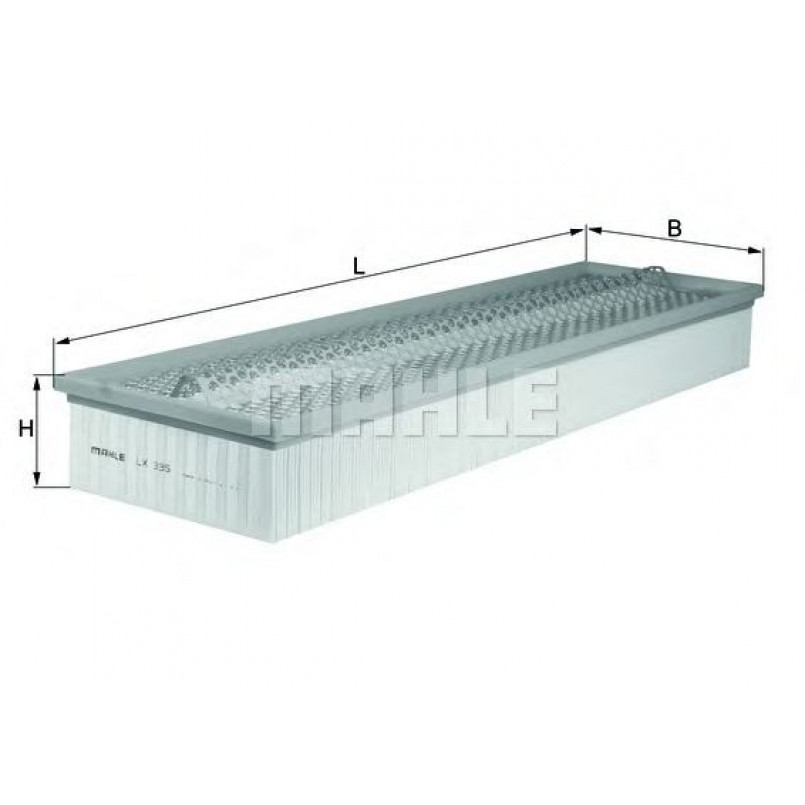 LX335 Фільтр повітря (MAHLE)
