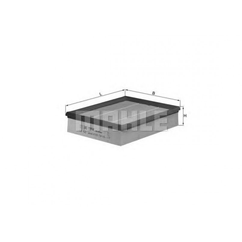 LX422 Фільтр повітря (MAHLE)