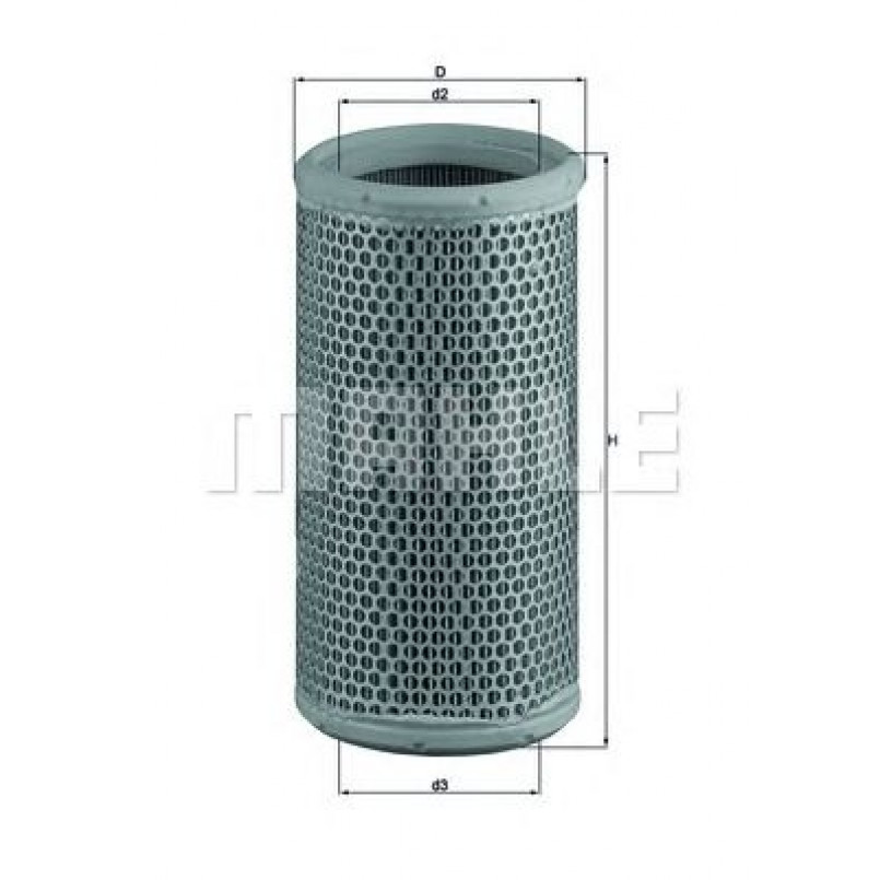 LX425 Фільтр повітря (MAHLE)