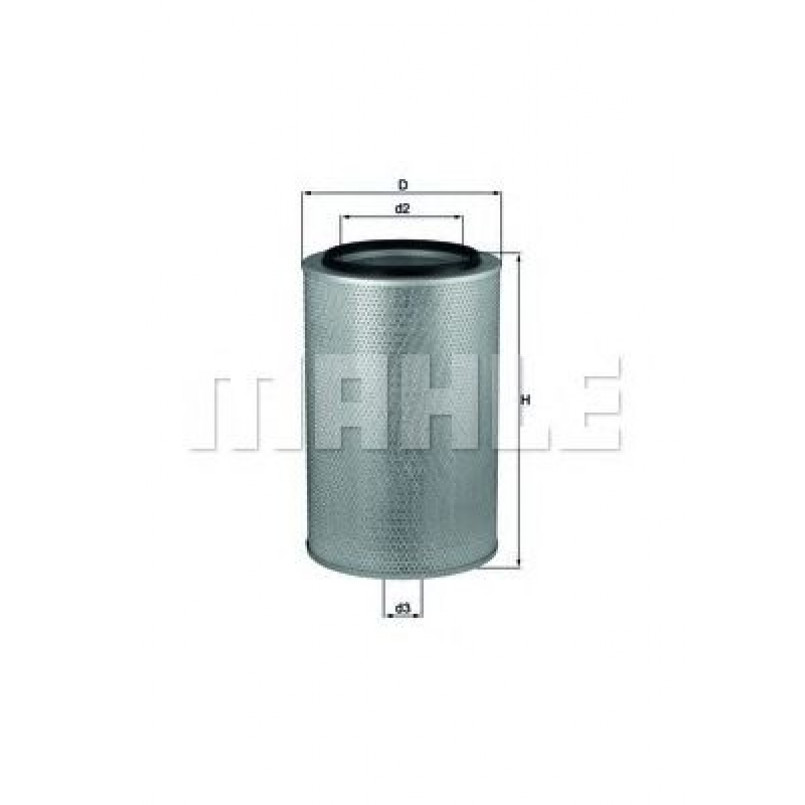 LX436 Фільтр повітря (MAHLE)