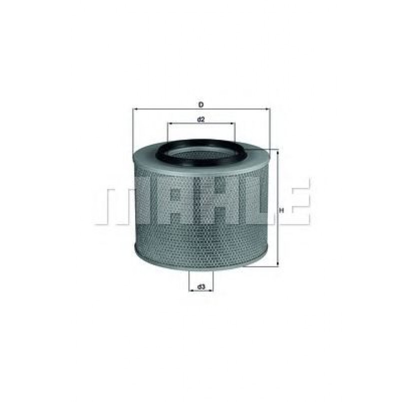 LX441 Фільтр повітря (MAHLE)
