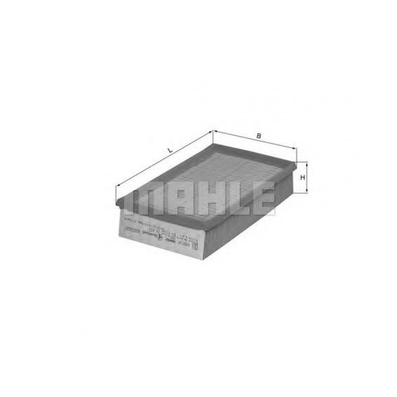 LX452 Фільтр повітря (MAHLE)