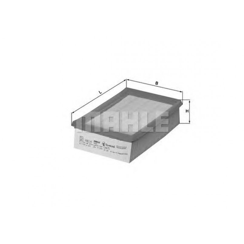 LX475 Фільтр повітря (MAHLE)