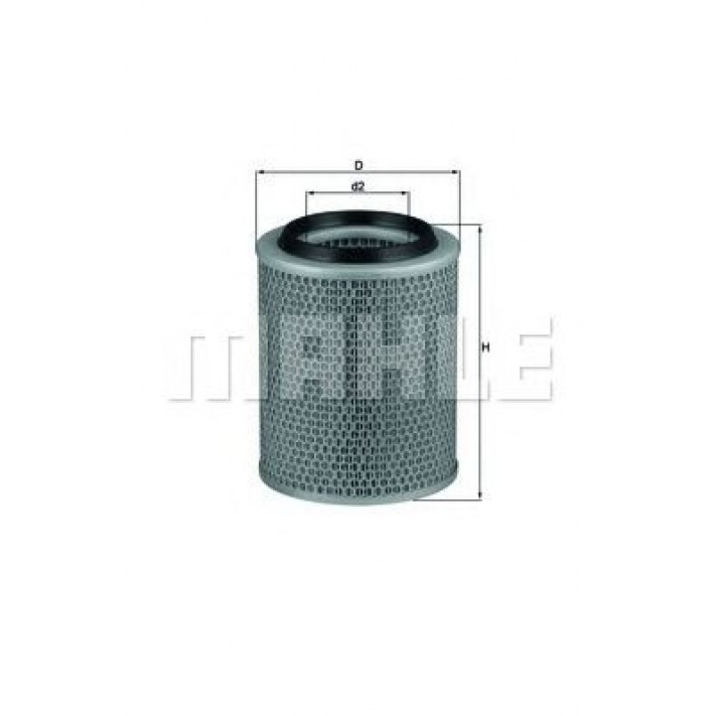 LX498 Фільтр повітря (MAHLE)