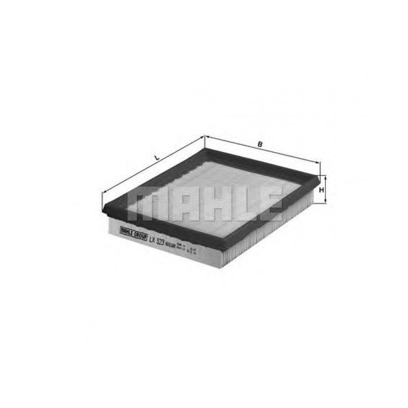 LX523 Фільтр повітря (MAHLE)