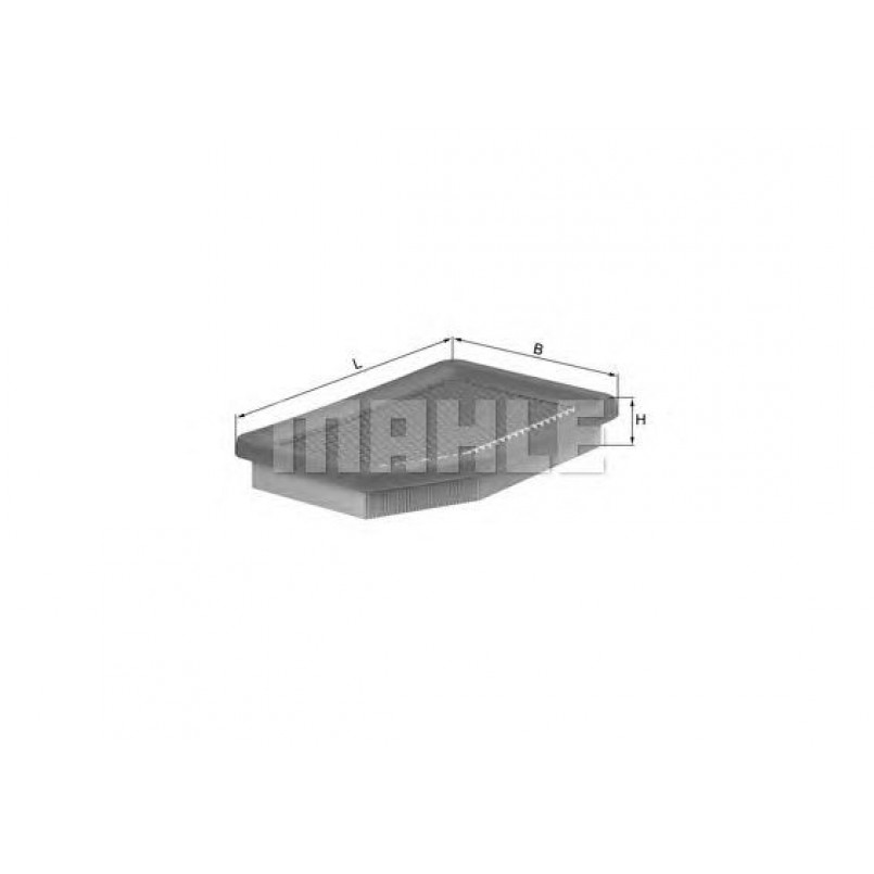 LX546 Фільтр повітря (MAHLE)